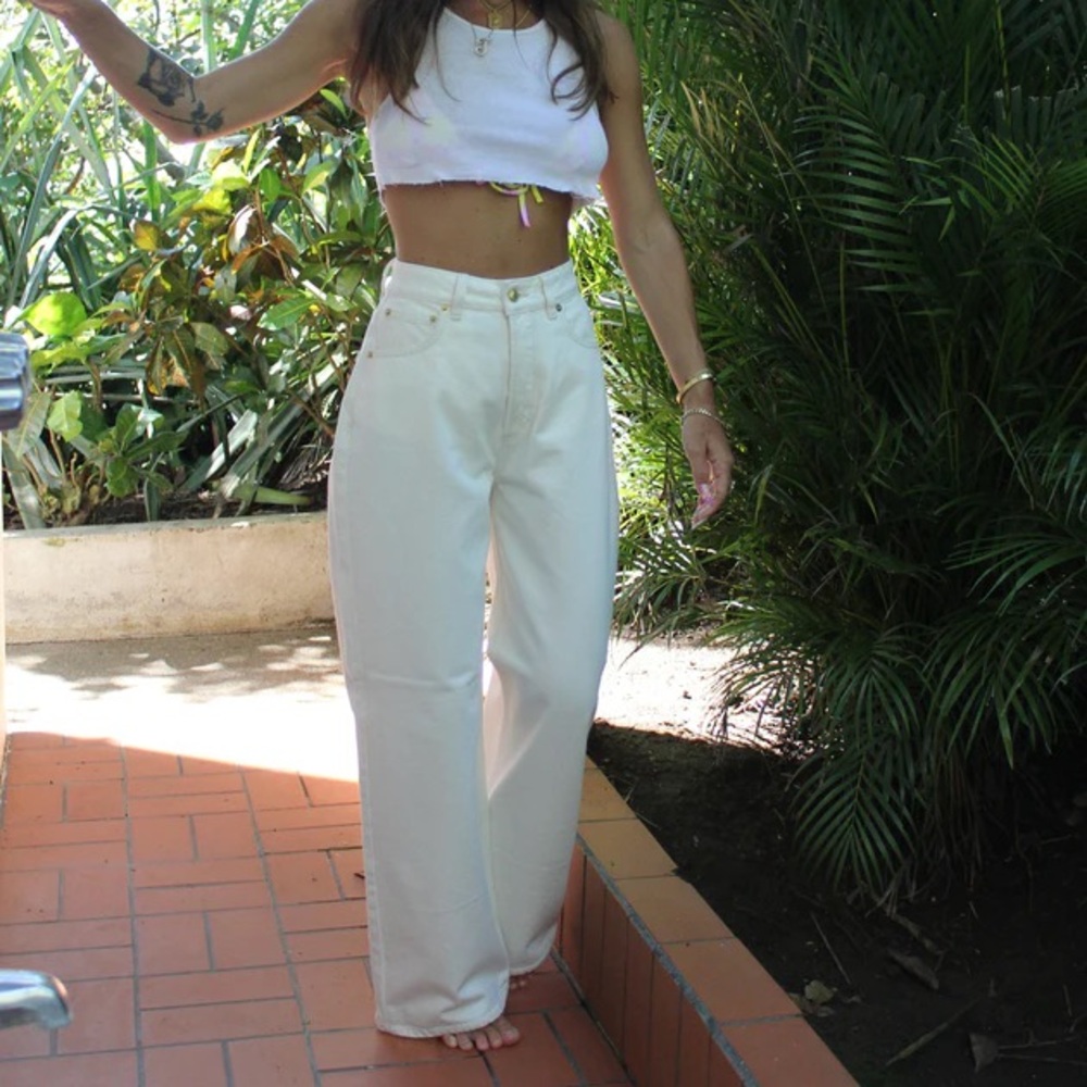 Ralph Lauren Wide Leg Baggy Jeans